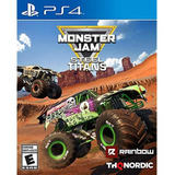 Monster Jam Steel Titans Playstation 4 Edicion Estandar