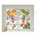 Vinil Decorativo 16 De Septi Fiestas Patrias México 2x2 Mts