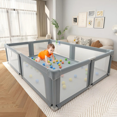 Playpen Seeday Para Bebés Y Niños, Con Alfombra Acolchada