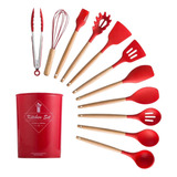 Utensilios Set Cocina 12 Piezas Silicona