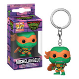 Pocket Pop Keychain Michelangelo Tmnt Mutant Mayhem