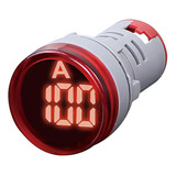Amperimetro Digital Piloto Led 22mm 0-100 Amp Visor Amperes