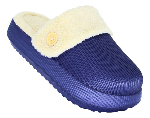 Babuche Sandalia Inverno Com Forro Yvate Pantufa Confortável