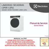 Manual Técnico Serviço Lava E Seca Electrolux Lsp08 Lsp11
