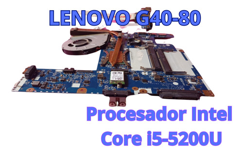 Motherboard Aclu3/acu4 Uma Portatil  Lenovo G40-80 Tarjeta