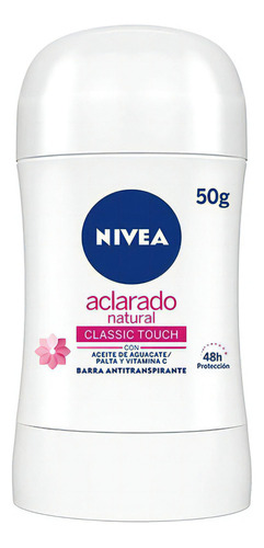 Desodorante Nivea Aclarado Natural Class - g a $483