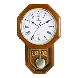 Reloj De Pared De Péndulo  Reloj De Pared De Madera Co