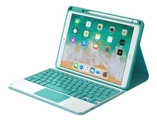 Capa De Teclado Touchpad Para iPad 10.2 9ª Geração 8ª Geraçã