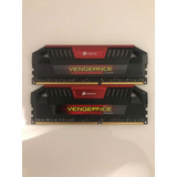 Corsair Vengeance® Pro 16gb (2x8gb) Ddr3 2400mhz Red Box
