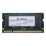 Memoria Ram Infineon 256mb Ddr 333 Pc2700s-2533-0-a1 Cl 2.5