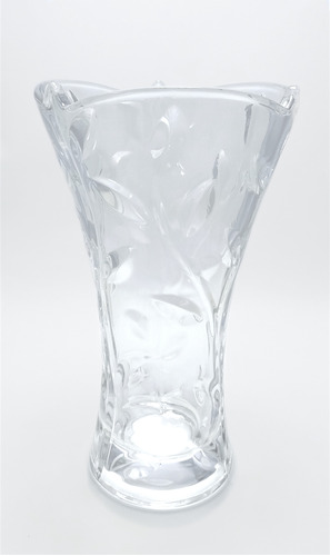 Florero De Cristal Glassware Grueso Centro De Mesa F-104