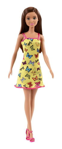 Muñeca Barbie Clasica Original Mattel Articulada Con Vestido
