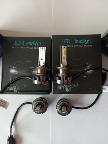 Par De Bombillos Led H1, H7 Y H11 Marca Txvso8 De 8.000lm