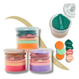 Set 7 Esponjas Blender P/aplicar Maquillaje Base Makeup Prof