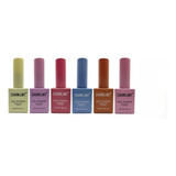 Kit Semipermanentes Charm Limit 15ml Cabina Esmaltes Uñas X6