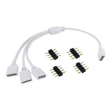 Cable Splitter Divisor Rgb 1 X 3 12v 4pin Tira Led Rgb  