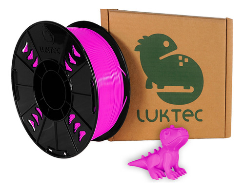 1kg Filamento Pla Impresión 3d 1.75mm Luktec Calidad Premium Color Fucsia