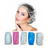 Gorros De Ducha Gorro De Baño Impermeable Spa Salon Set X10