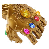 Manopla Do Infinito Thanos Luz Led Luva Vingadores Top 