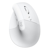 Mouse Bluetooth Ergonomico Logitech Mx Vertical Lift White Color Blanco Crudo