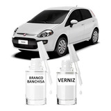 Tinta Tira Risco Automotivo Fiat Punto Cor Branco Banchisa**