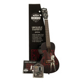 Ukelele Kala Elvis Learn To Play Concert Kit - Palermo Color Elvis Las Vega