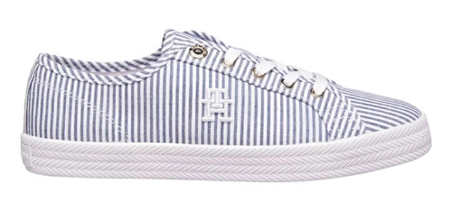 Tenis Tommy Hilfiger Para Mujer Mod Essential Seersucker D3