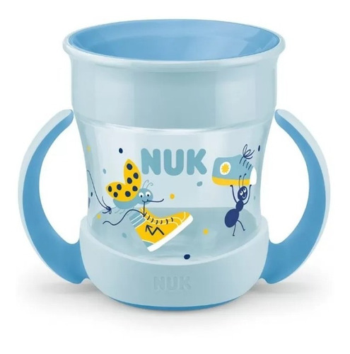 Vaso Bebe Mini Magic Nuk 360 Cup 6+ 160 Ml Asas Y Antivuelco