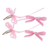 Hebillas Para Pelo Accesorio Moño Coquette Aesthetic 