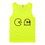 Camiseta Tank Top Olímpica Gym Crossfit Hombre Pacman
