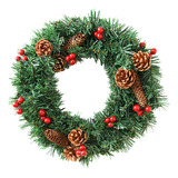 Decoración De Guirnalda Para Árbol De Navidad, Adornos De 25