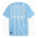 Camiseta Manchester City 2023 2024 Titular Original Puma