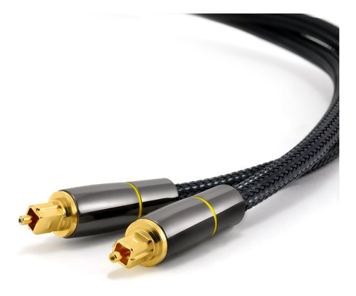 Cable Audio Stereo Optico Toslink Fibra Digital 3 M/ 9.8 Ft