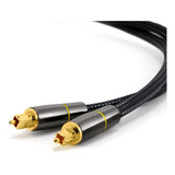 Cable Audio Stereo Optico Toslink Fibra Digital 3 M/ 9.8 Ft