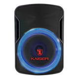 Bocina Kaiser Gem-9515 Portátil Con Bluetooth Negra 