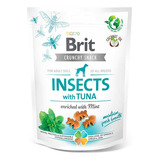 Snack Brit Care Dog Crunchy Insect/tuna 200gr. Np