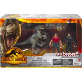 Dinosaurio Figuras Owen & Velociraptor Blue Jurassic World