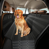 Funda Asiento De Coche Para Perros Con Ventana De Malla.