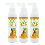 Eco Hair X3 Loción Spray Anticaída Crecimiento Capilar Local