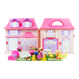 Boley American Doll House - Juego De Casa De Juguete Para Ni