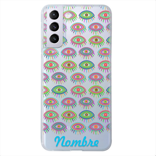 Funda Para Galaxy Ojo Turco Personalizada Con Tu Nombre