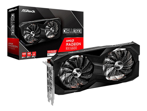 Tarjeta De Video Asrock Radeon Ddr6 Rx 6600 Cld 8g