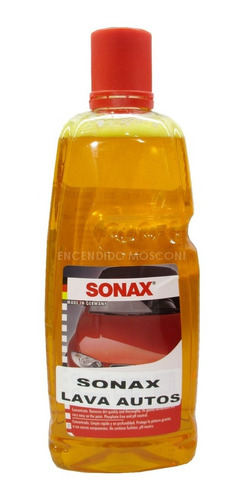 Shampoo Sonax Carwash Gloss Neutro Brillo Concentrado 1000ml
