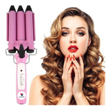 Pinza Rizadora-ondas 3 Tubos Para Cabello