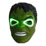 Máscara Infantil Do Incrível Hulk Com Led