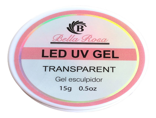 Gel Bell Rosa Led Uv 15g Unhas Acrigel