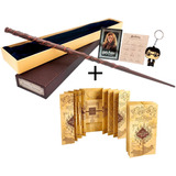 Varita Hermione Granger + Caja + Mapa Merodeador - Promoción