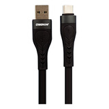 Cabo Tipo C 5.2a Usb Carregamento Rápido 2 Metros - Oberon Cor Preto