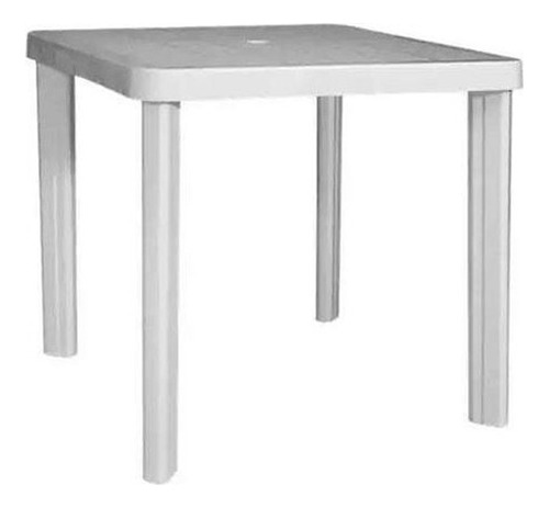 Mesa Cuadrada Voss 2000 Jamaica Blanca  75 X 75 Cm