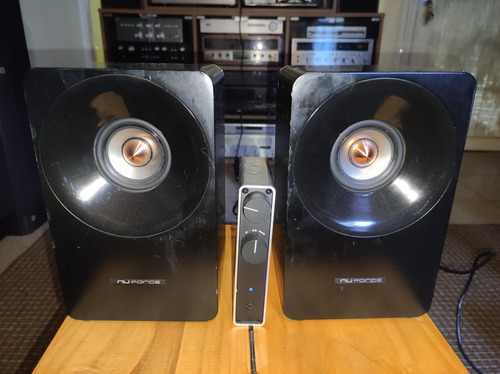 Amplificador Nuforce Icon Y Bafles Nuforce S1 Excelentes!!